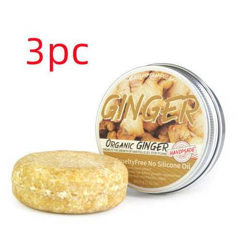 Ginger Shampoo Soap Anti-dandruff Refreshing Ginger Shampoo Soap Anti-dandruff Refreshing